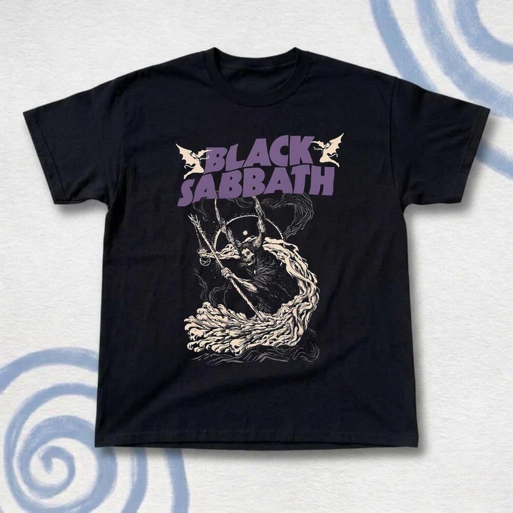Black Sabbath Black Cotton T-Shirt